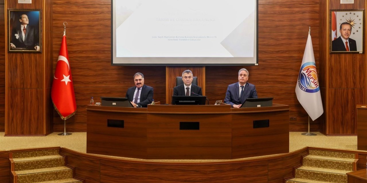 İl Hayvanları Koruma Kurulu Toplantısı, Vali Toros Başkanlığında Yapıldı