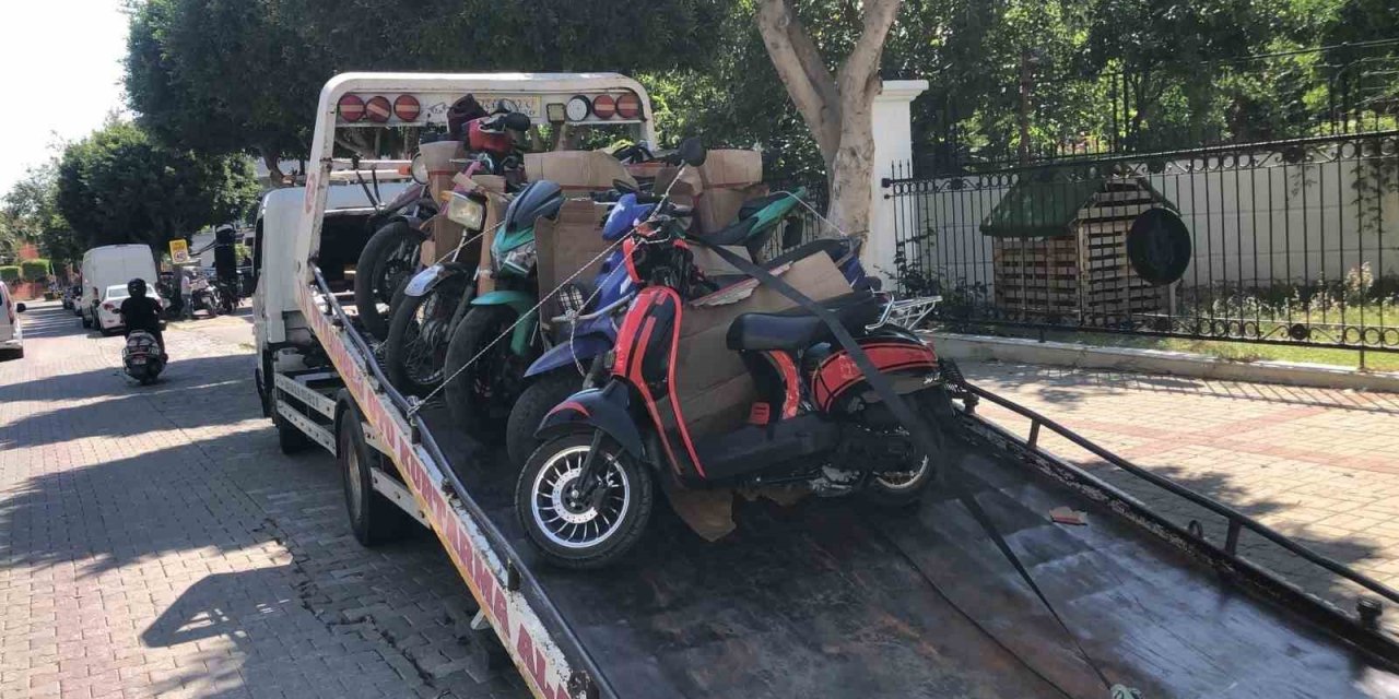 Kurallara Uymayan Motosiklet Sürücülerine Ceza Yağdı