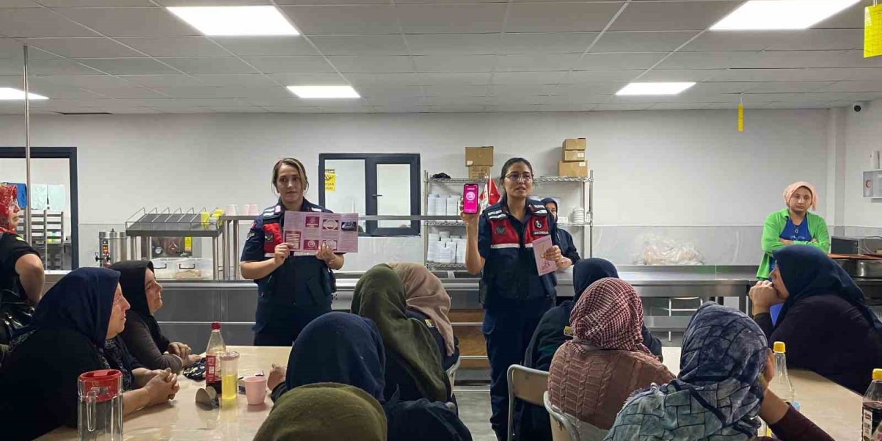 Jandarmadan Kadınlara Kades Eğitimi