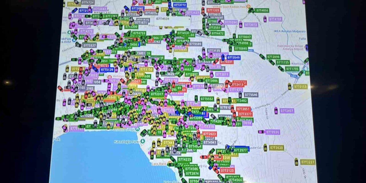 Antalya’da Taksilere Panik Butonu