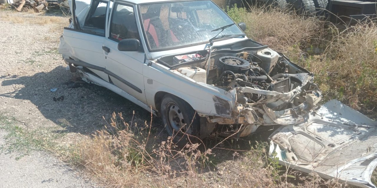 Antalya’da Trafik Kazası: 1 Yaralı