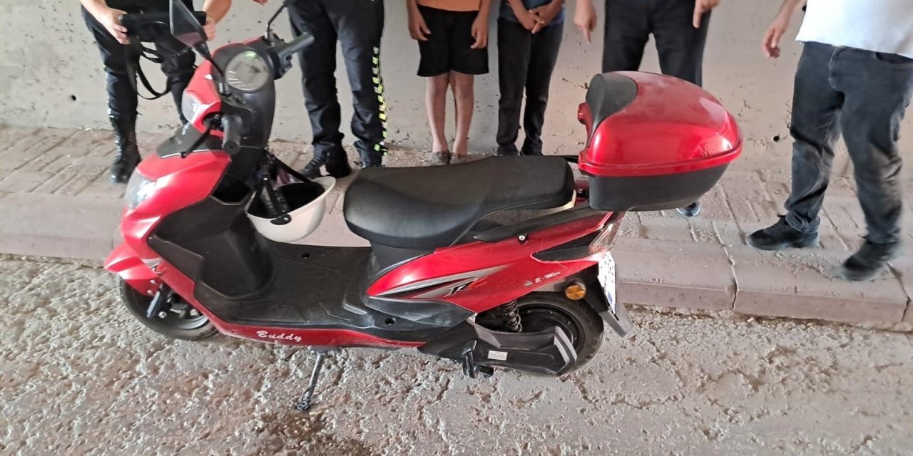 Karapınar’da Motosiklet Devrildi: 1 Yaralı