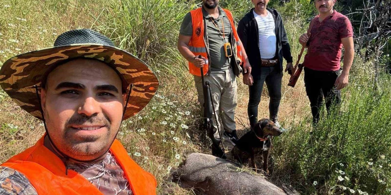 Gündoğmuş’ta Domuz Sürek Avı Düzenlendi