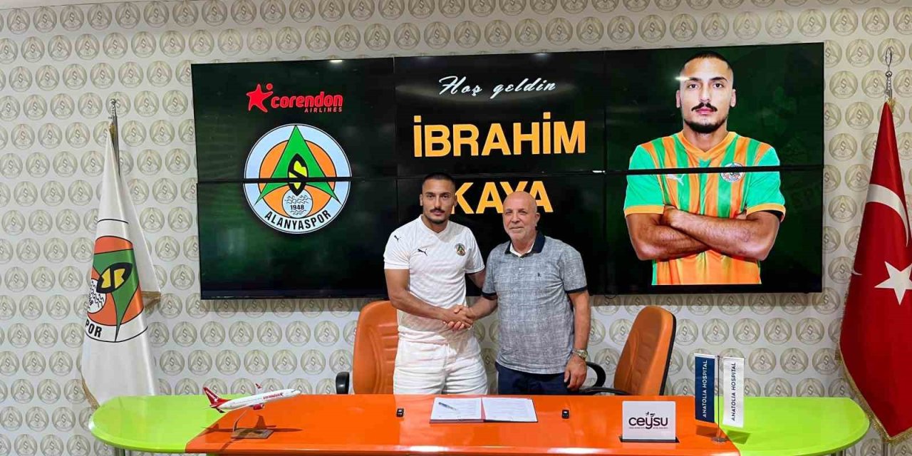 Alanyaspor, İbrahim Kaya İle 4 Yıllık Sözleşme İmzaladı