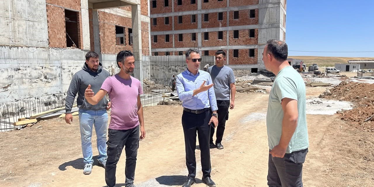 Kulu’da Kyk Yurt Binasının İnşaatı Devam Ediyor