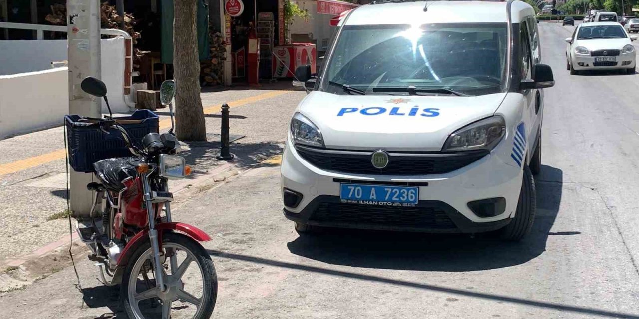 Çaldığı Motosikletle Kaza Yaptı, Hastaneye Kaldırıldı!