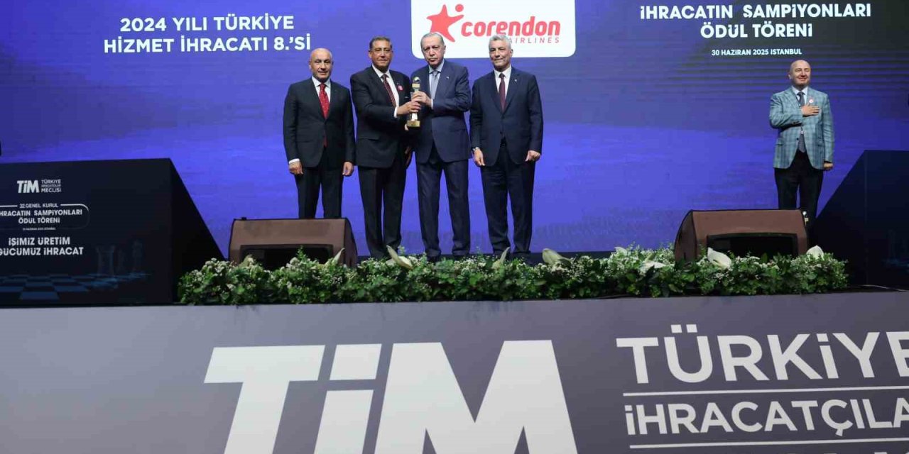Corendon Airlines Bir Kez Daha İhracat Şampiyonları Arasında