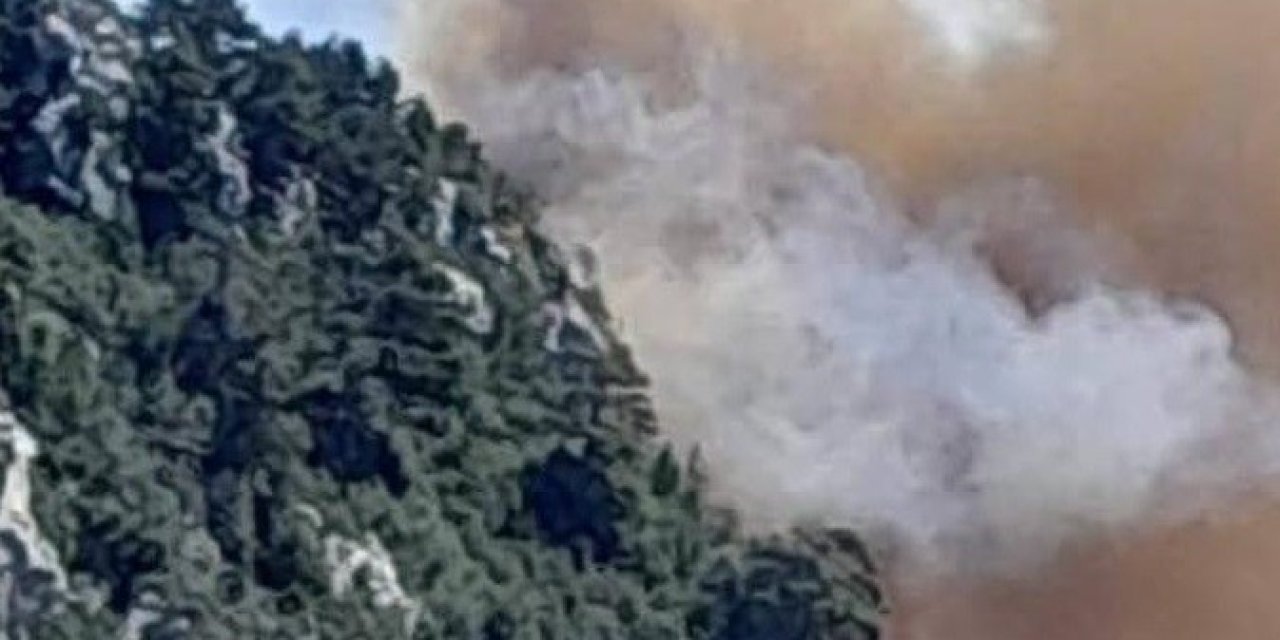 Bozyazı Alev Alev: Orman Yangınına Havadan ve Karadan Yoğun Müdahale!