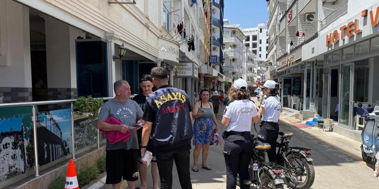Mersin’de Turizm Bölgelerinde Asayiş Denetimi