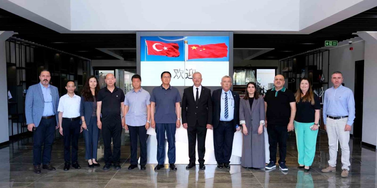 Çinli Heyetten Mersin Osb’ye Övgü