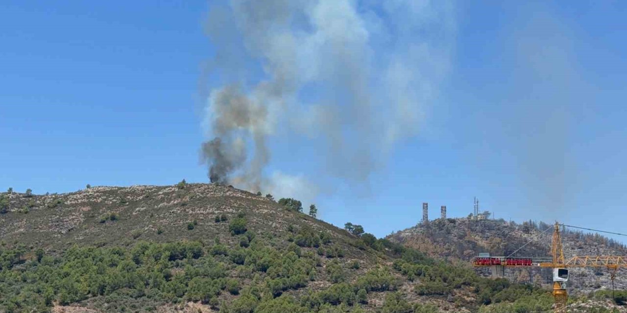 Gazipaşa’da Ormanlık Alandaki Yangın Kontrol Altına Alındı