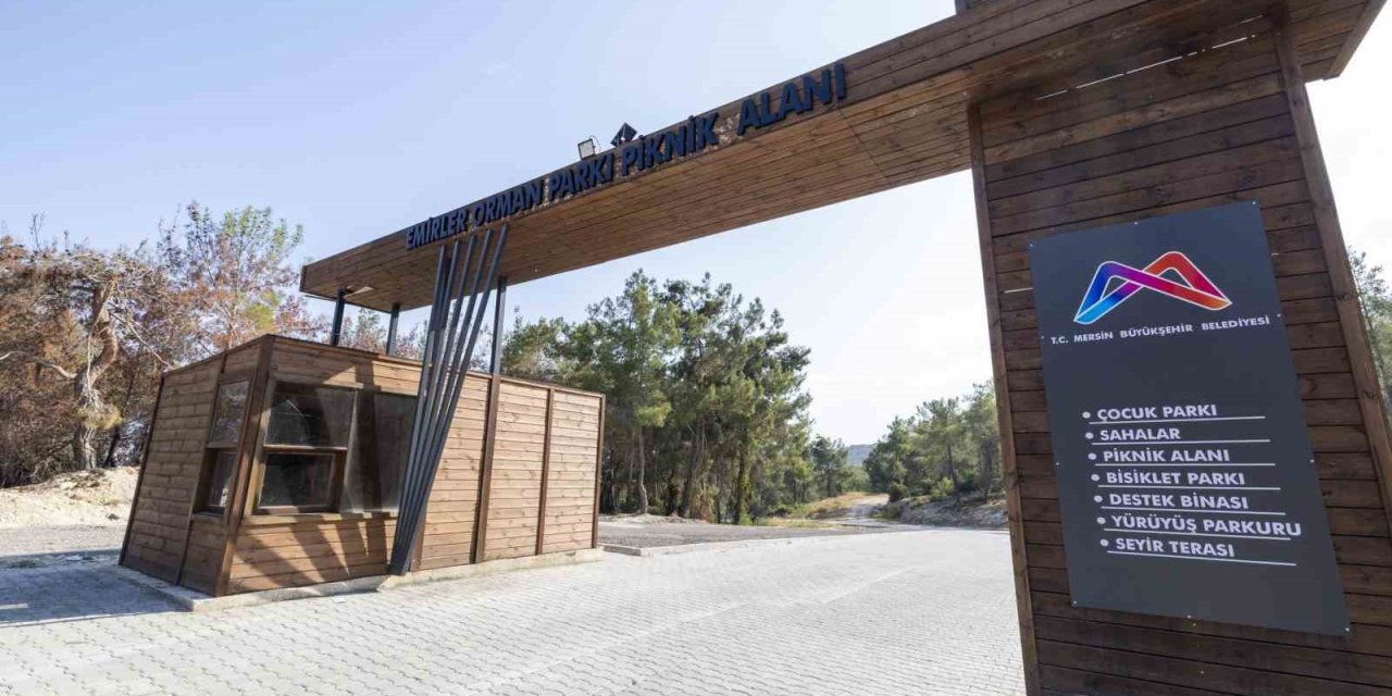 Mersin’de Emirler Orman Parkı Piknik Alanı’nda Ateş Yakmak Yasaklandı