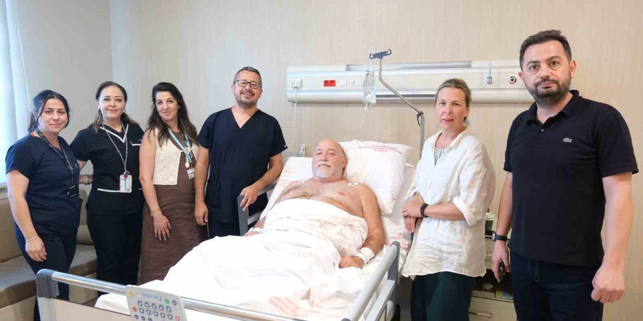 Rus Hasta Mersin Şehir Hastanesi’nde Sağlığına Kavuştu