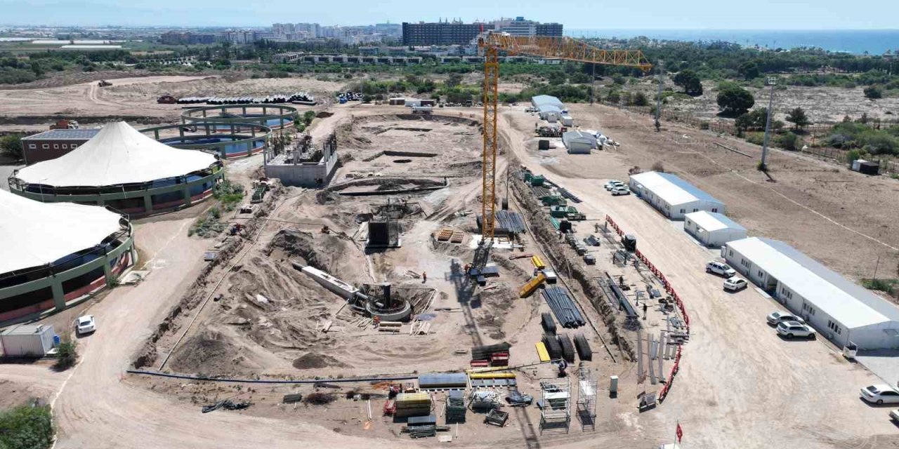 Lara Atıksu Arıtma Tesisi’nde Kapasite İki Katına Çıkıyor