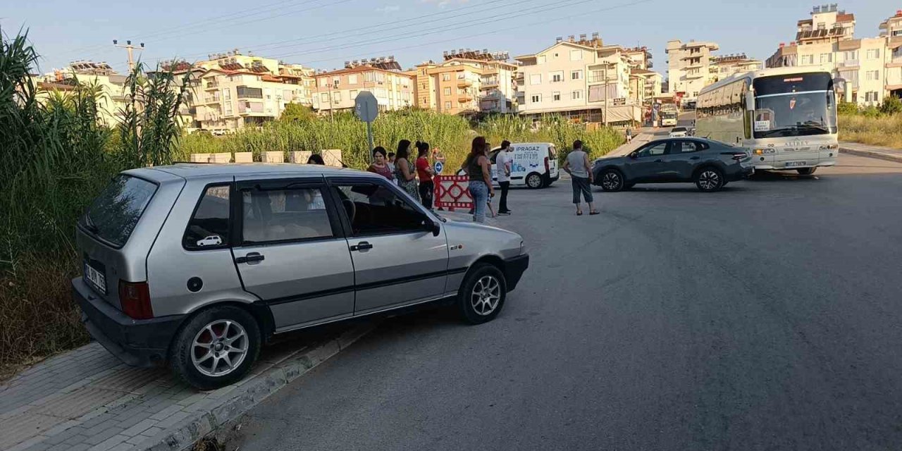 Bir Anlık Dikkatsizlik Kazaya Neden Oldu