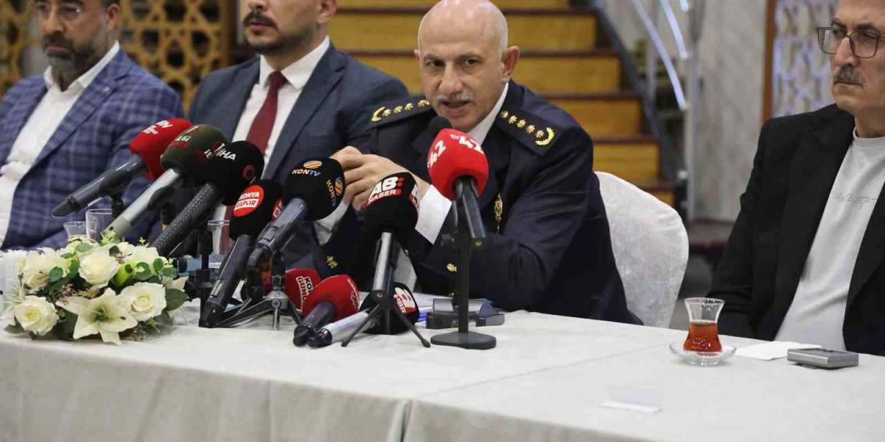 Konya Emniyet Müdürü Yüksek: "huzurun Daha Kalıcı Sağlanmasına Yönelik Çalışmaların Vücut Bulduğunu Görüyoruz"