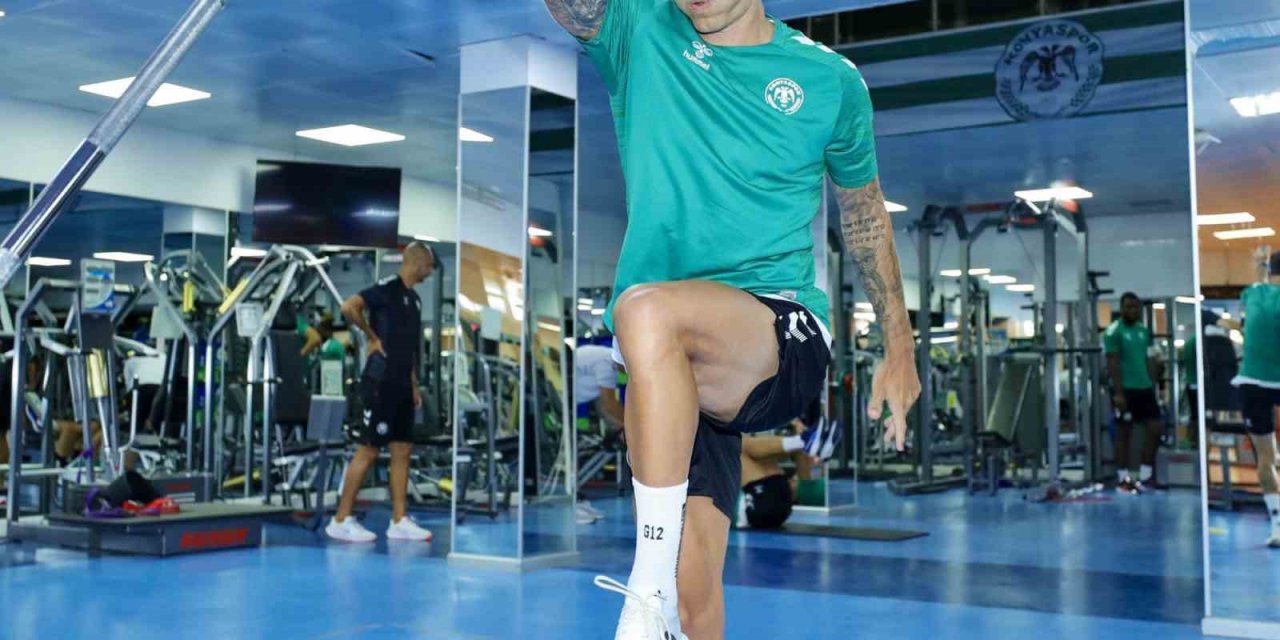 Konyaspor Salonda Çalıştı