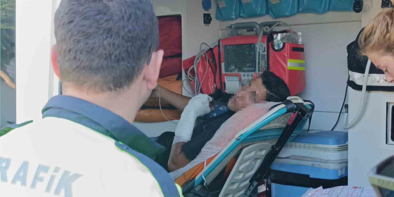 Motosikletle Kaza Yapıp Yaralandı, Polise ’bisikletle Yaptım’ Dedi