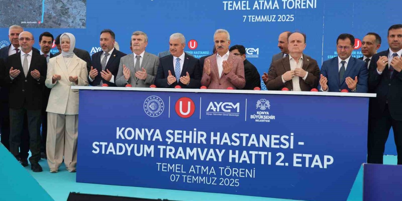 Bakan Uraloğlu: "konya’nın Kent İçi Raylı Sistem Ağını; 27.7 Kilometreden 134 Km’ye Yükseltmiş Olacağız"