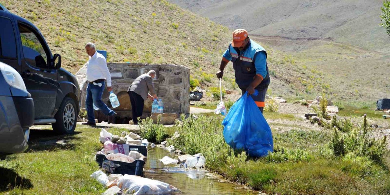 Alanya’da Yaylalara Katı Atık Toplama Hizmeti Sunuluyor