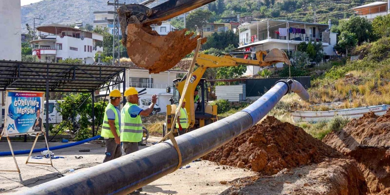 Meski, Aydıncık’ta Kesintisiz İçme Suyu Altyapısını Güçlendirdi