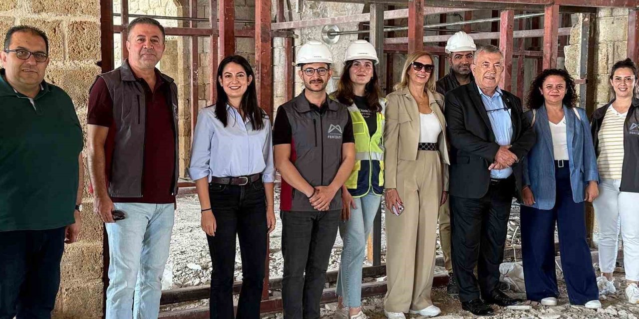Gazimağusa Heyeti, Mersin’in Kent Mirası Projelerini Yerinde İnceledi
