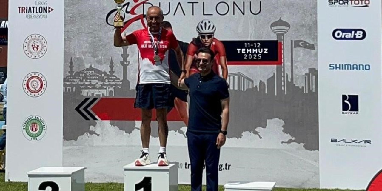 Ali Bıdı, Ankara Duatlonu’nda Çifte Başarı