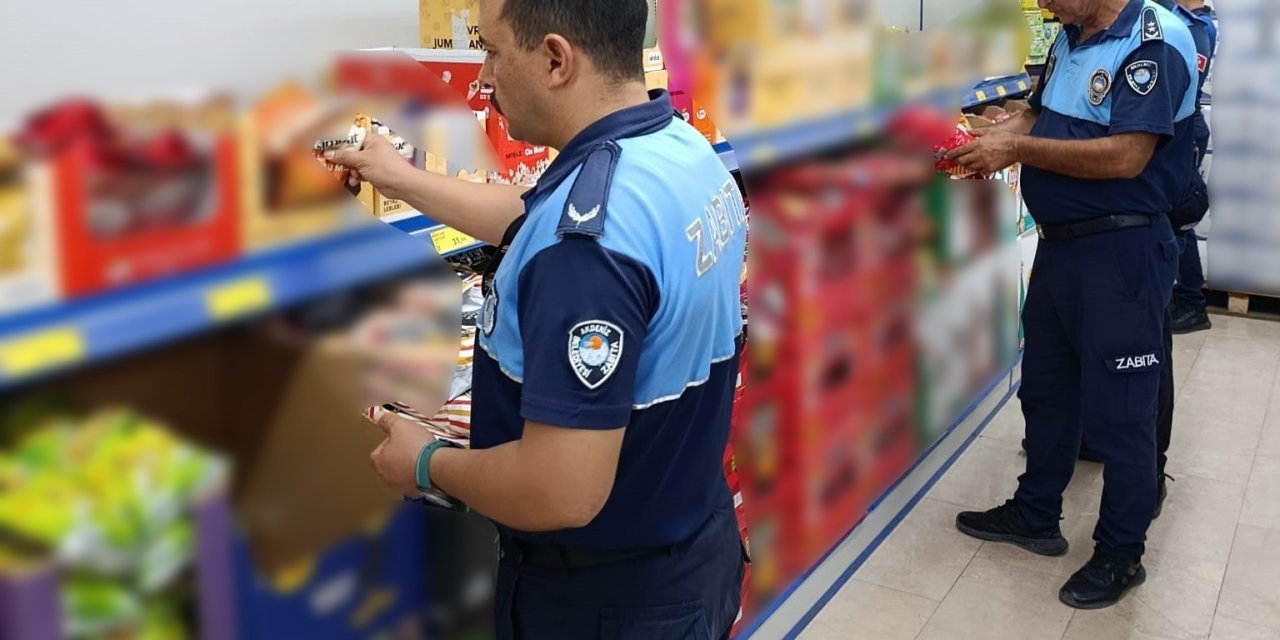 Mersin’de Zincir Marketlerde Etiket Ve Son Kullanma Tarihi Denetimi