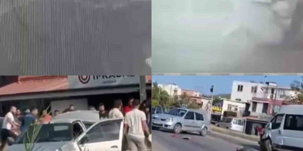 Husumetliler Trafikte Çarpışan Oto Oyunu Gibi Kavga Etti: 3 Yaralı