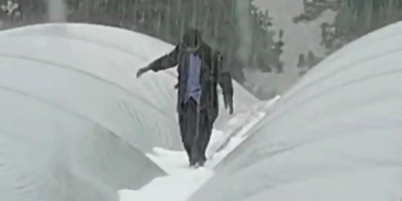 Mersin’in Yüksek Kesimlerinde Dolu Yağışı Etkili Oldu