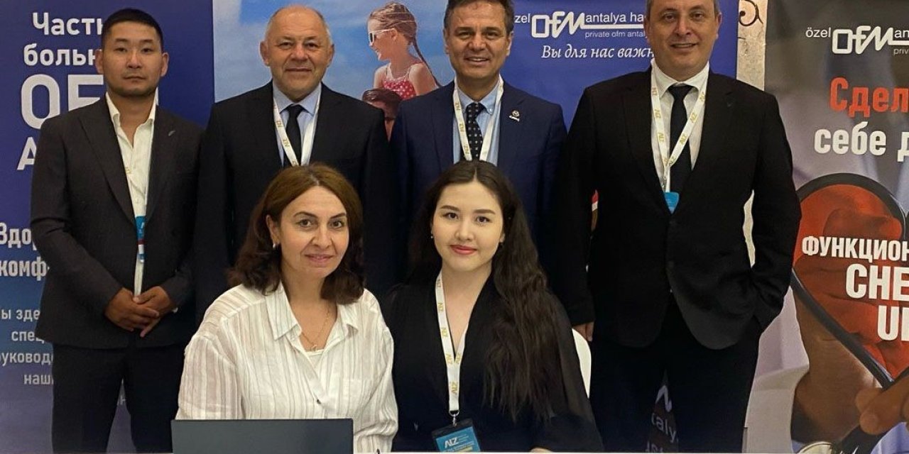 Ofm Hastanesi, Kazakistan’daki Sağlık Fuarında Türkiye’yi Temsil Etti
