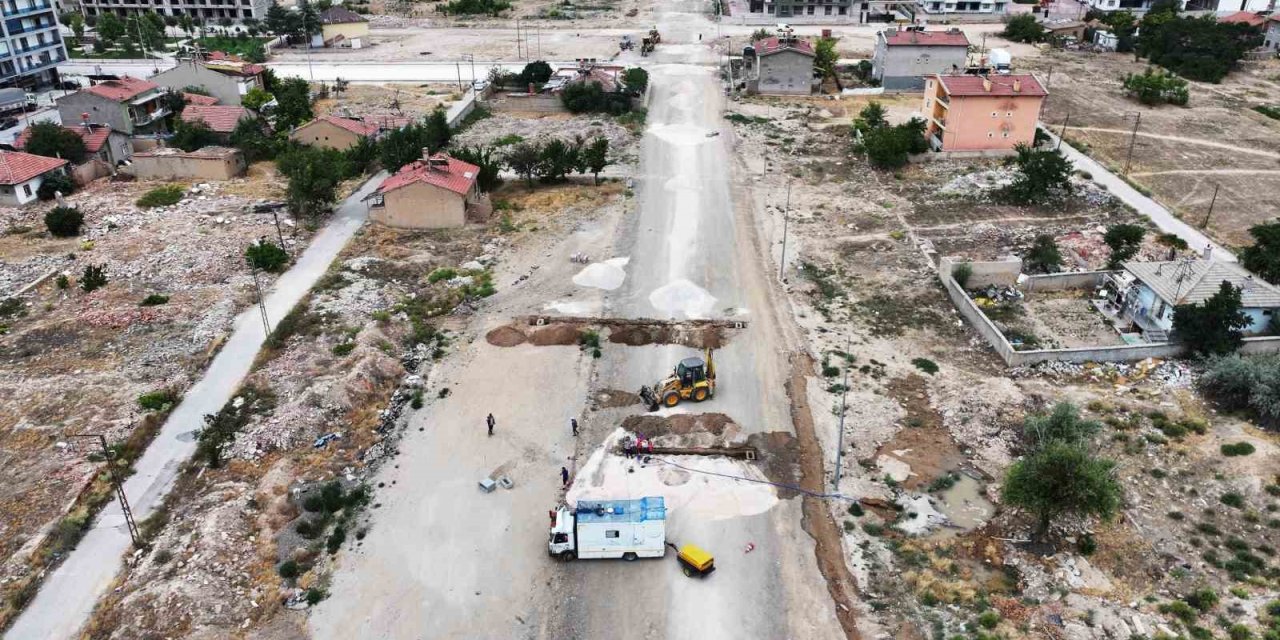 Karatay’da İki Cadde Birbirine Bağlanıyor