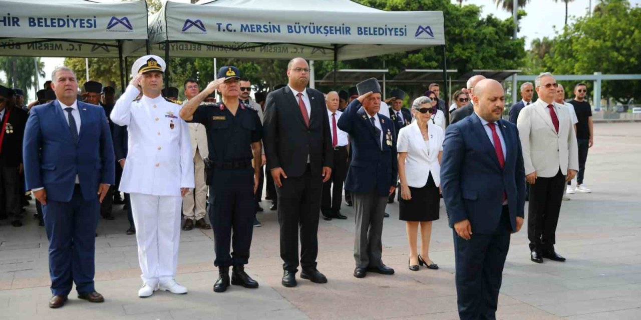 Mersin’de Kıbrıs Barış Harekatı’nın 51. Yılı Törenle Kutlandı