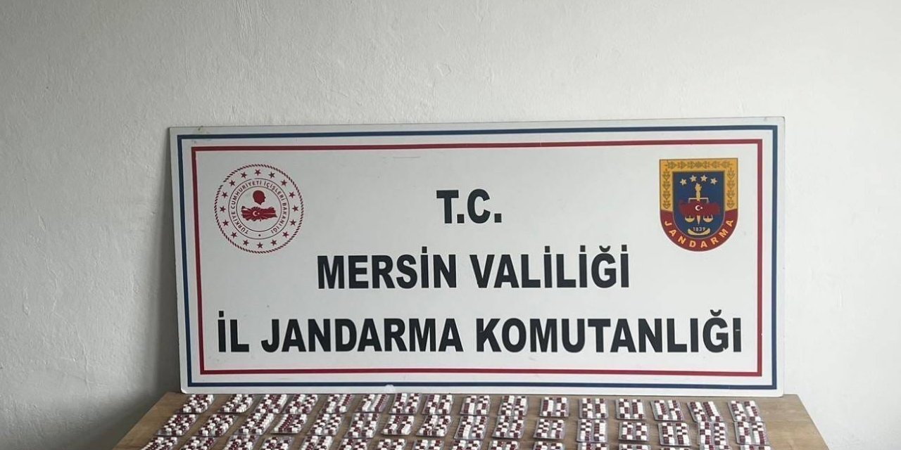 Mersin’de Uyuşturucu Operasyonu: 3 Şüpheli Yakalandı, Bin 531 Hap Ele Geçirildi
