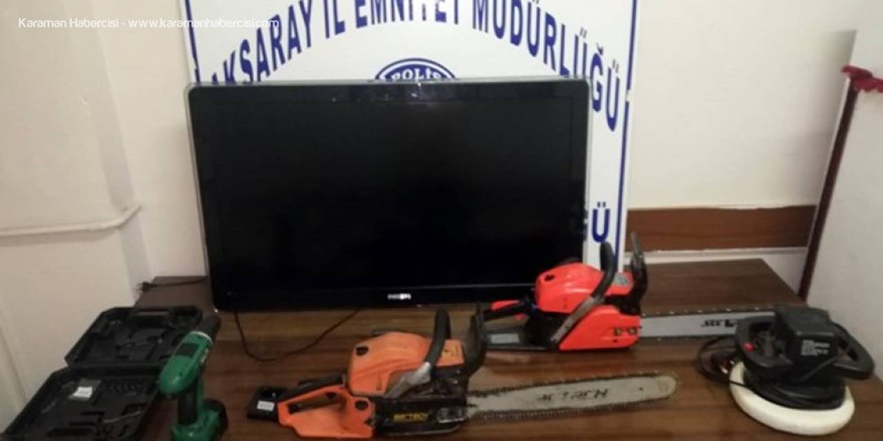 Aksaray’da Hırsızlık Yapan 2 Kişi Tutuklandı