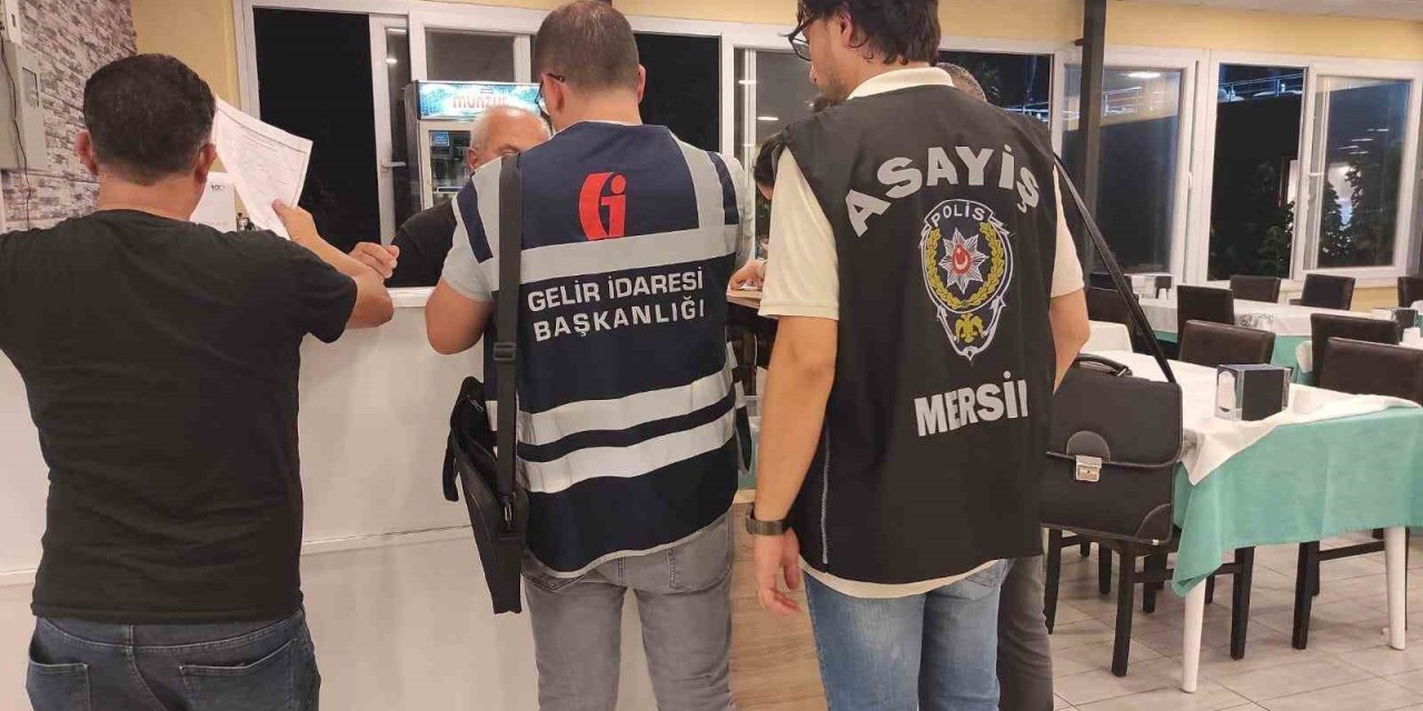 Mersin’de Umuma Açık İş Yerleri Denetlendi: 2 Milyon 175 Bin Lira Cezai İşlem Uygulandı