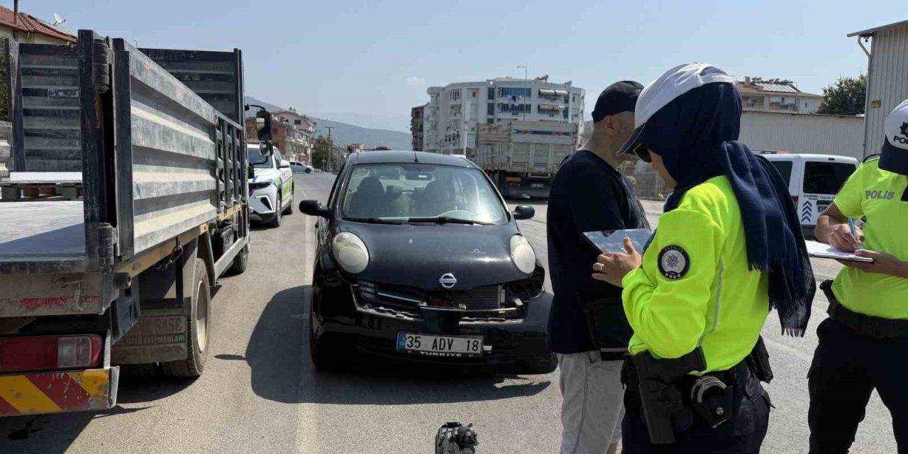 Gazipaşa’da Motosiklet Kazası: 1 Yaralı
