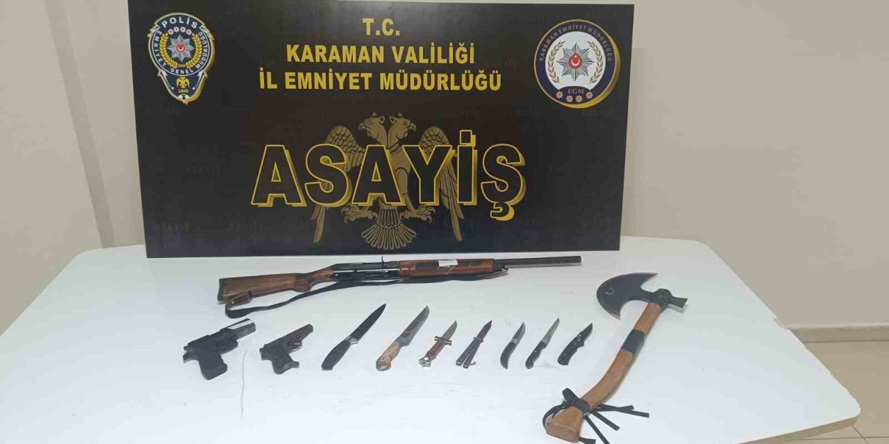 Karaman’da Aranan 8 Kişi Tutuklandı