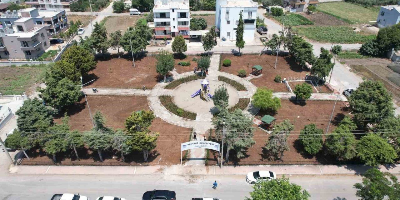 Karaduvar 1 Mayıs Parkı Yeniden Yeşerdi