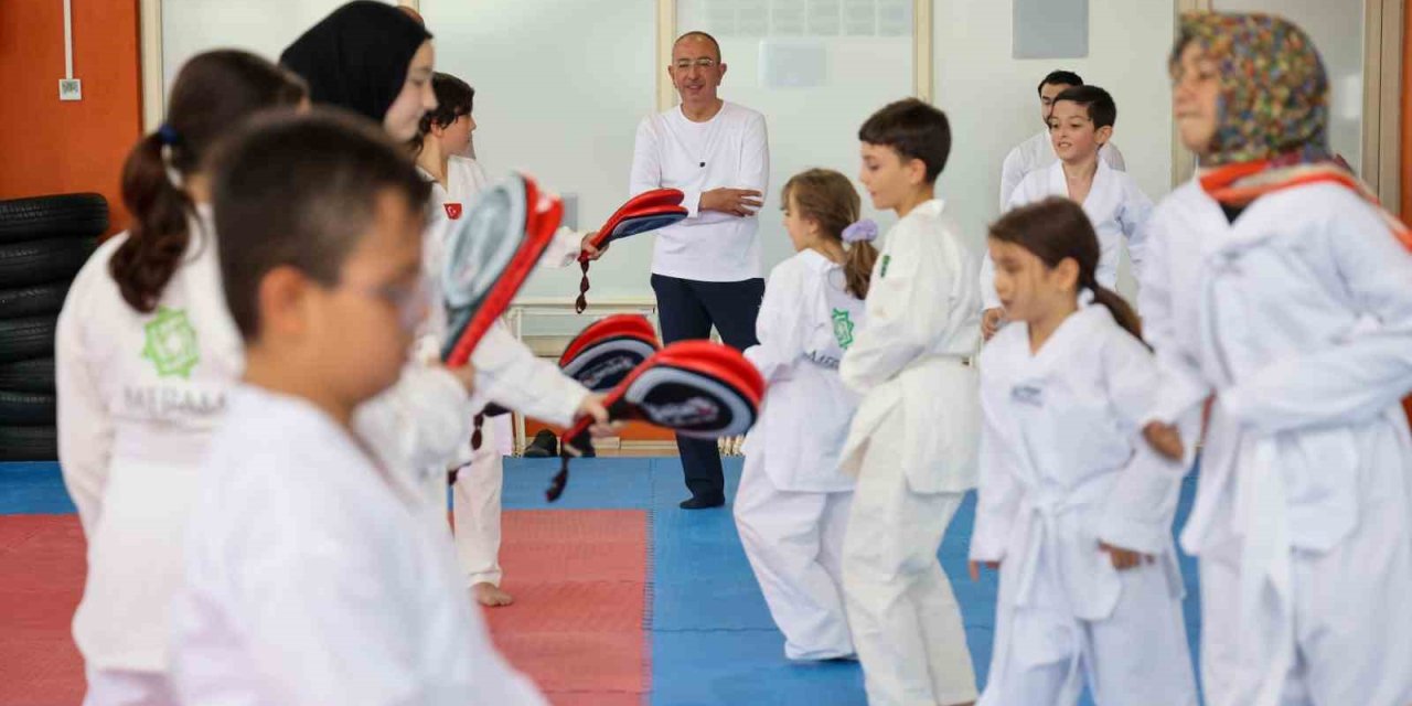 Başkan Kavuş’tan Geleceğin Sporcularına Hep Destek Tam Destek