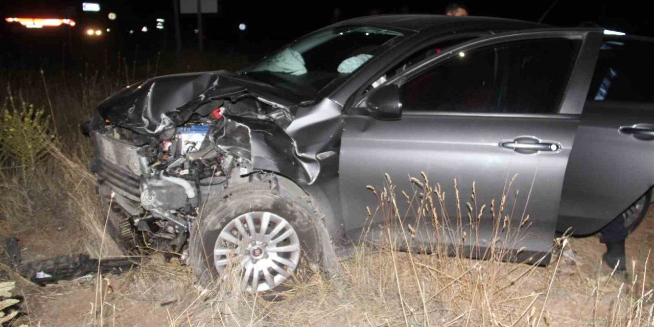 Konya’da İki Otomobil Çarpıştı: 6 Yaralı