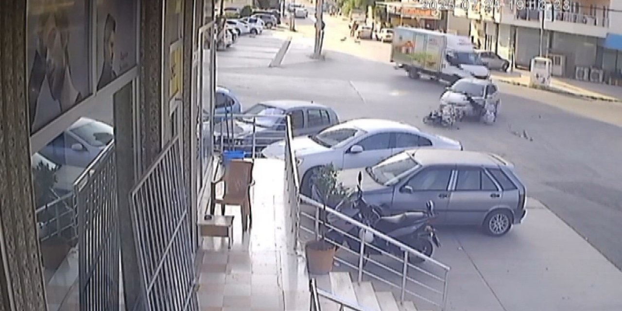 Mersin’de Trafik Kazası: 1  Yaralı