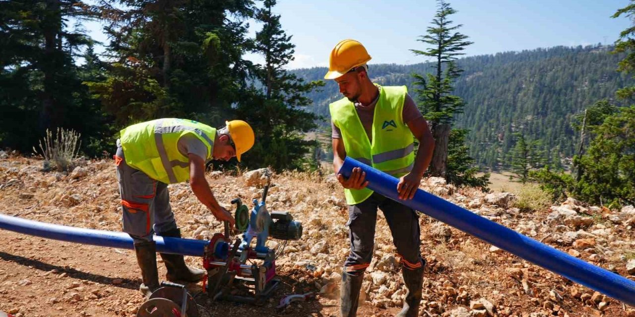 Meski, Kuraklığa Karşı Anamur’da Alternatif Su Kaynağını Devreye Aldı