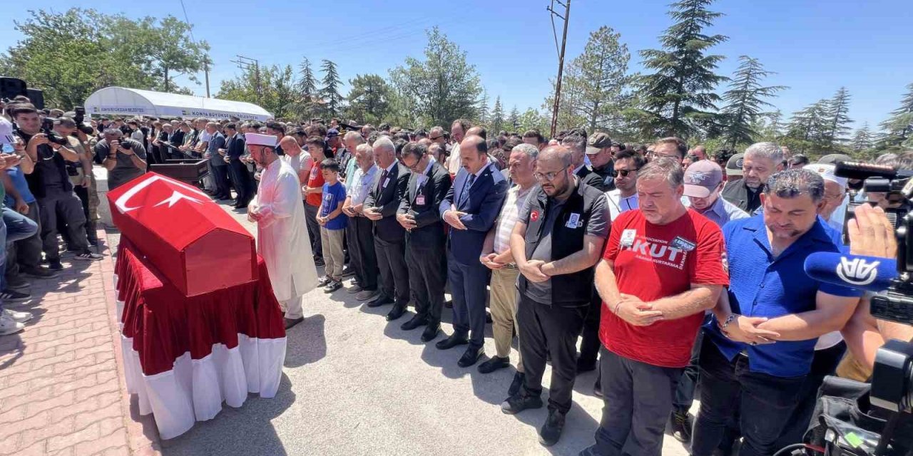 Şehit Muharrem Can Memleketi Konya’da Son Yolculuğuna Uğurlandı