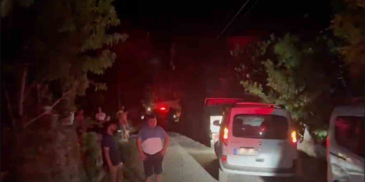 Gazipaşa’da Yangın Sebebiyle Bir Mahalle Tedbir Amaçlı Tahliye Edildi