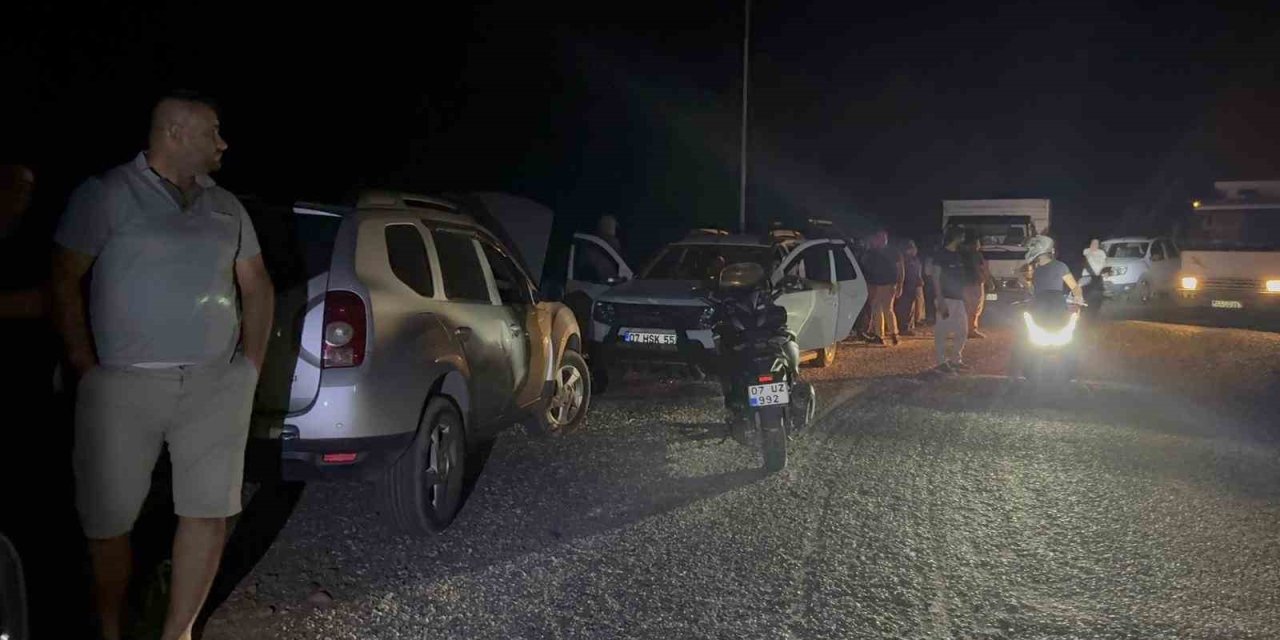 Yaban Keçileri Yangın Sebebiyle Doğal Yaşam Alanlarından Kaçarken Görüntülendi