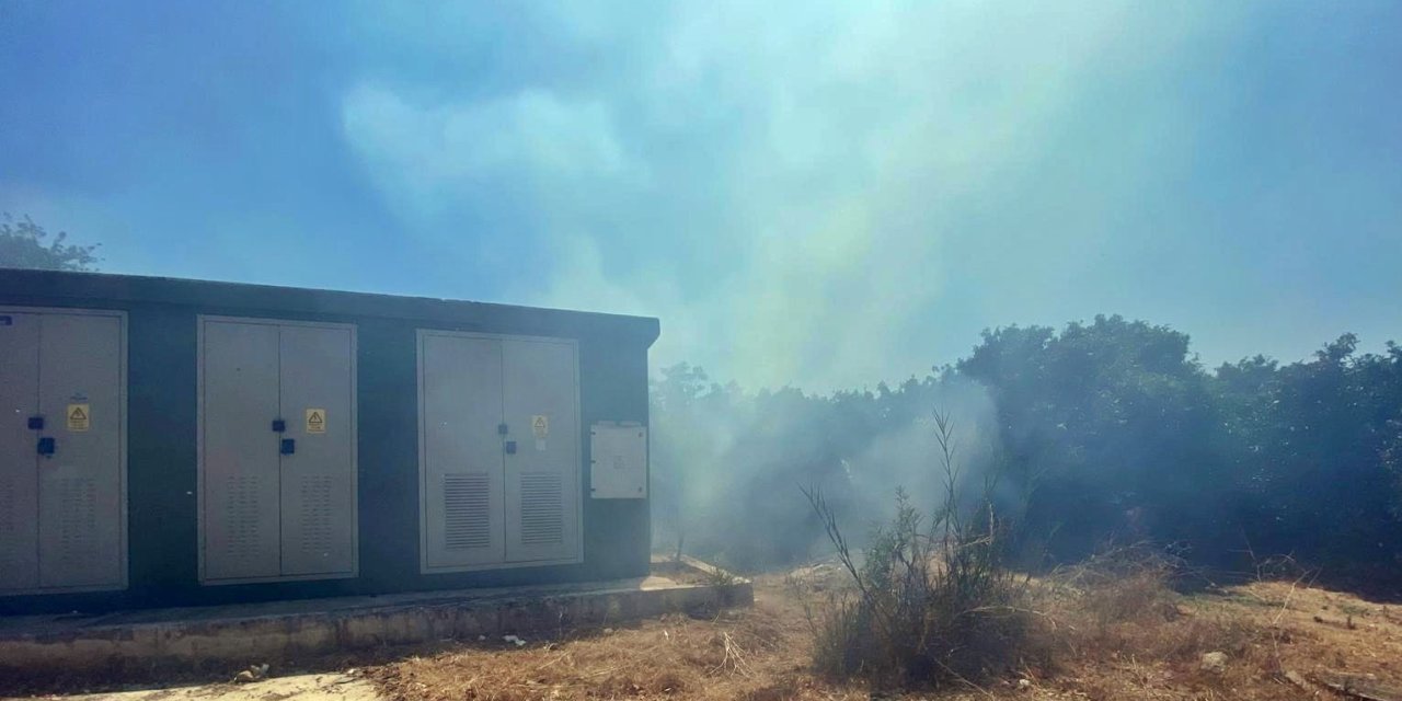 Lüks Villalara Yakın Noktada Çıkan Yangın Korkuttu