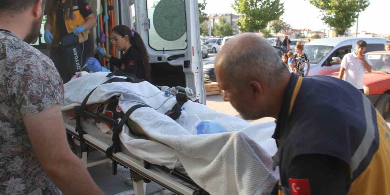 Beyşehir’de Otomobilin Çarptığı Bisikletli Ağır Yaralandı