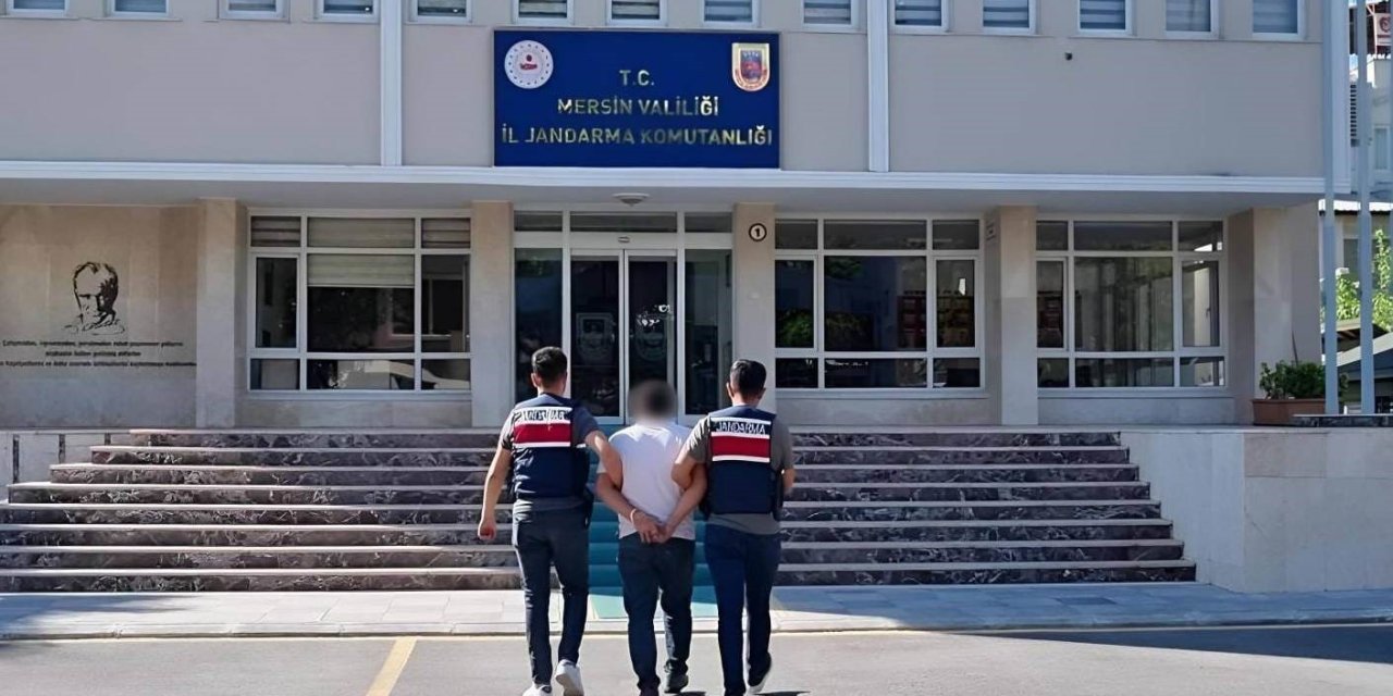 Mersin’de 29,5 Yıl Hapis Cezası İle Aranan Şahıs Jandarmadan Kaçamadı