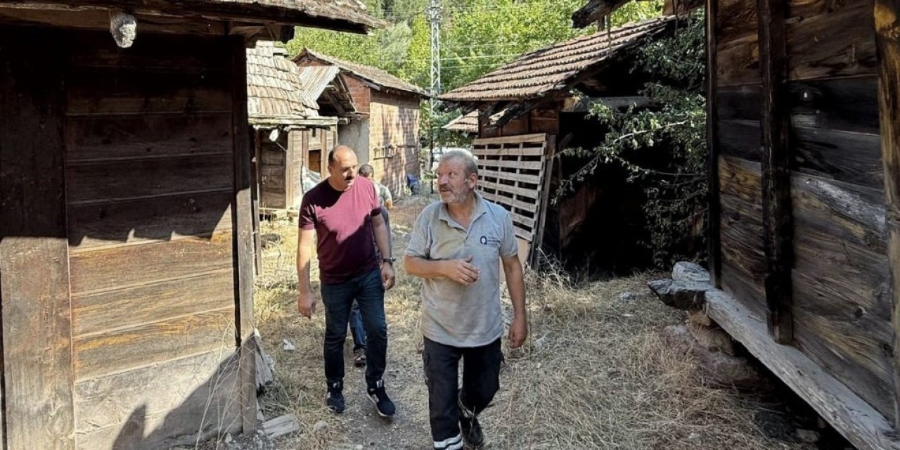 Başkan Kotan Tarihi Ambarları İnceledi